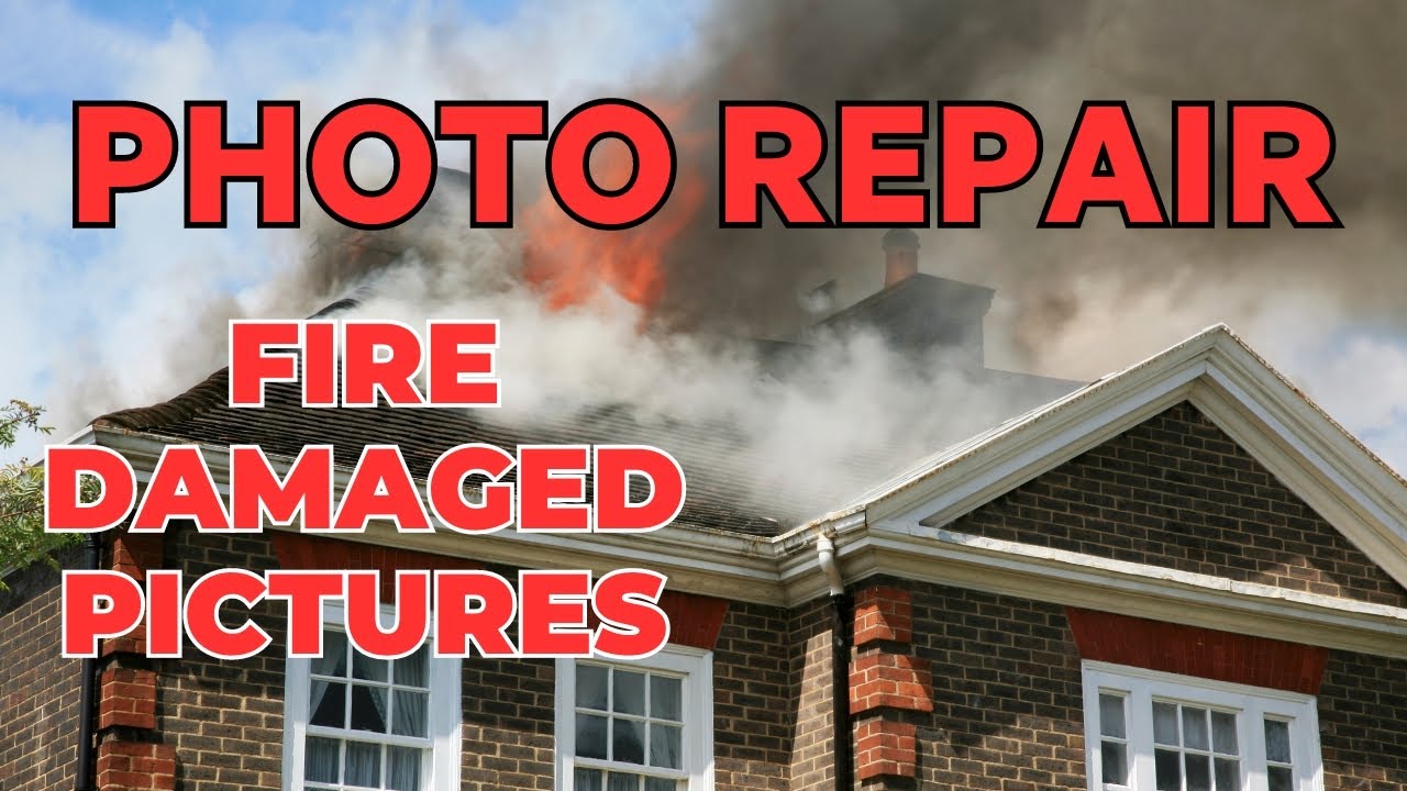 Fix fire damage photos. Several things you can do to stop the damage and to repair the damage.