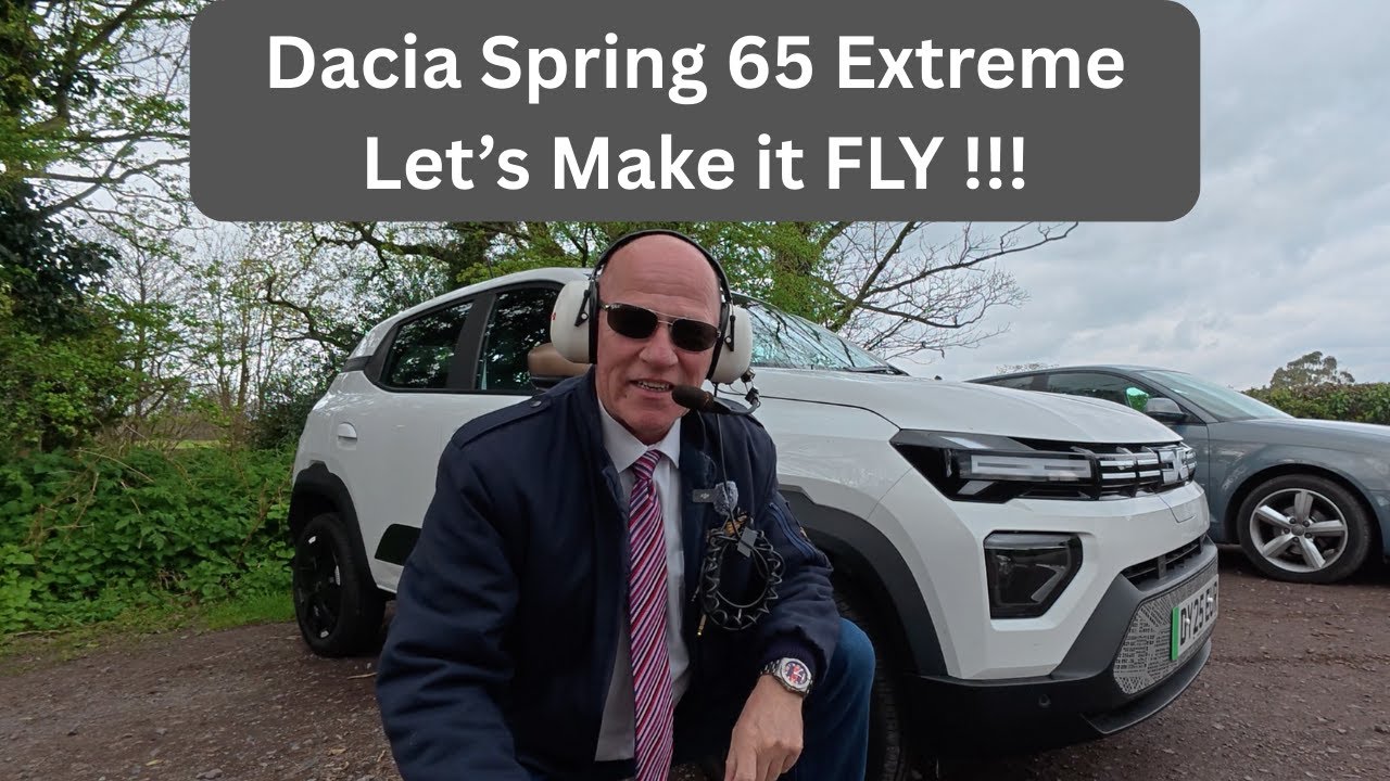 DACIA SPRING Life in the FAST LANE. Motorway Freeway driving on the Spring how will this go?