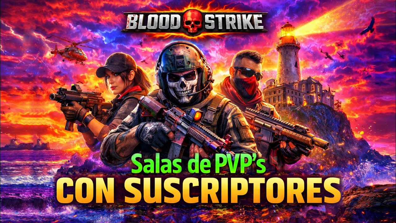 BLOOD STRIKE con SUSCRIPTORES 😍 VIERNES de PRUEBAS y PVP'S 🤩