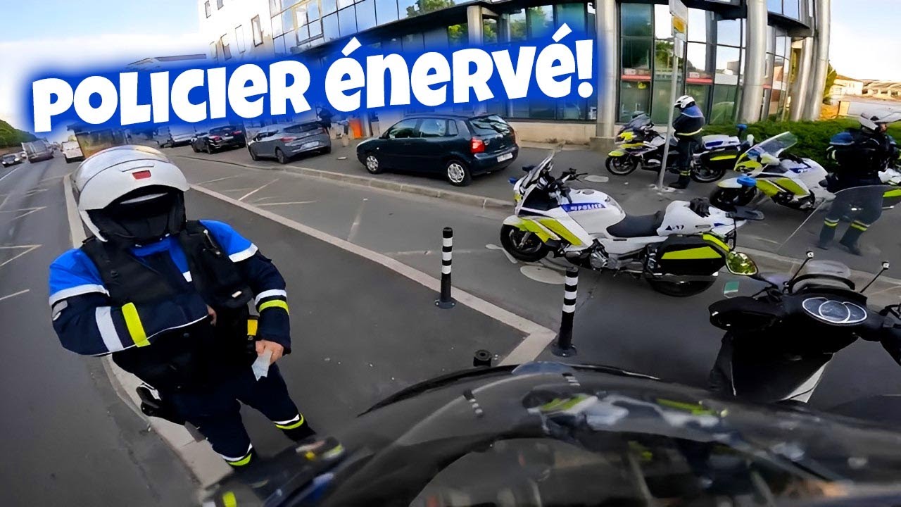 UN POLICIER EN COLÈRE ARRÊTE UN MOTARD EN INFRACTION !🤬 +Gendarmerie (Compilations) 2023