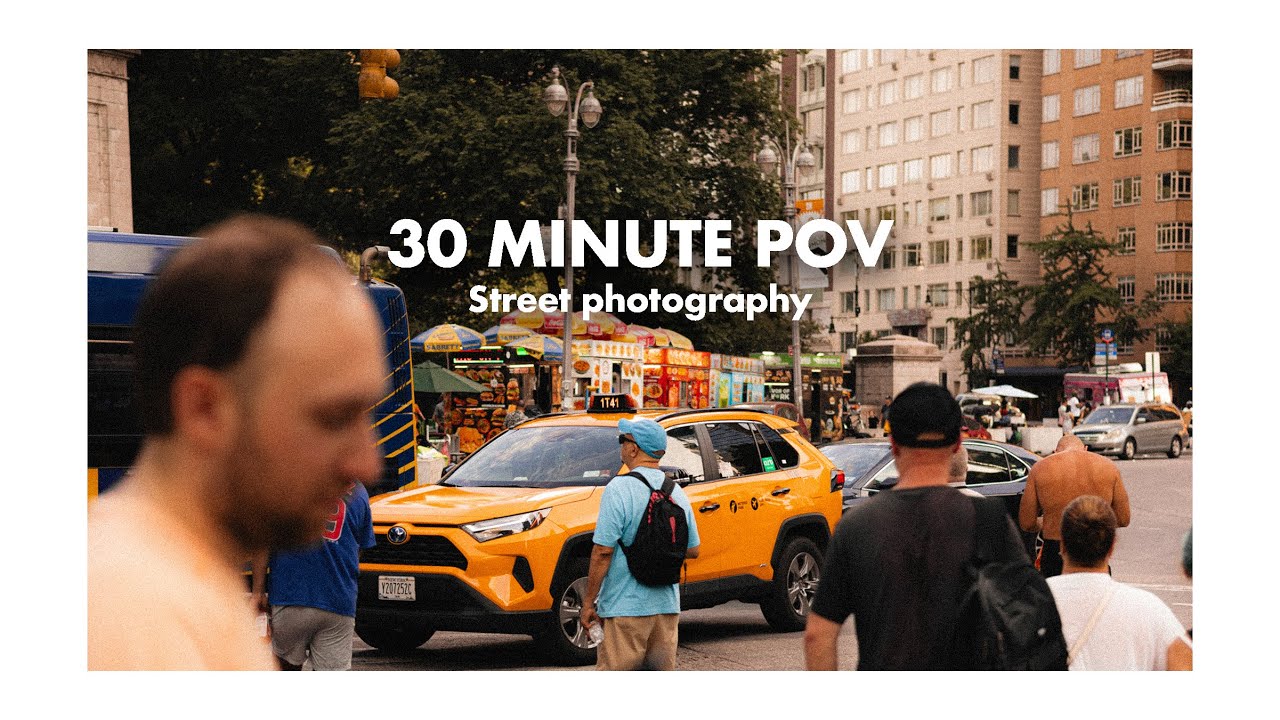 🗽 NEW YORK CITY: Chill 30 Minutes of POV Street Photography w/ Canon R5 in Manhattan, NY #nycstreets