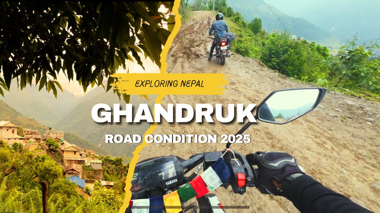 🇳🇵Ghandruk Road in June 2025 - 4K 60fps 🇳🇵