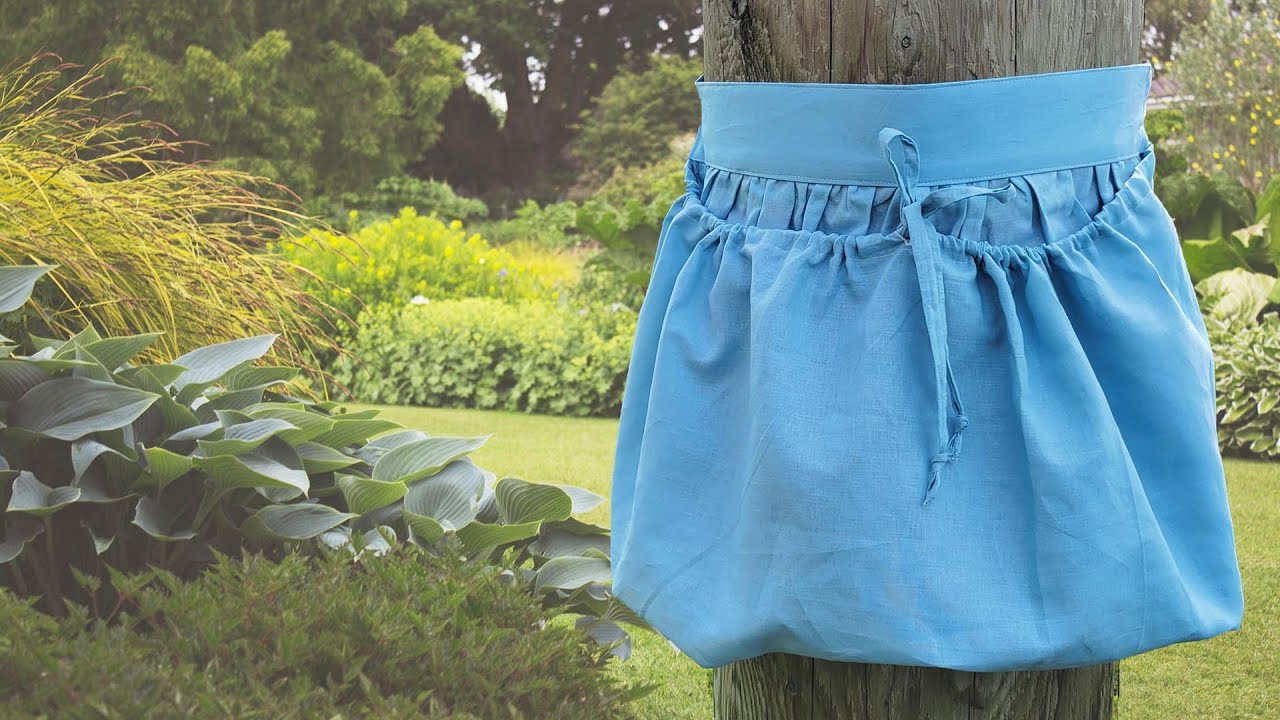 How to sew a harvest apron