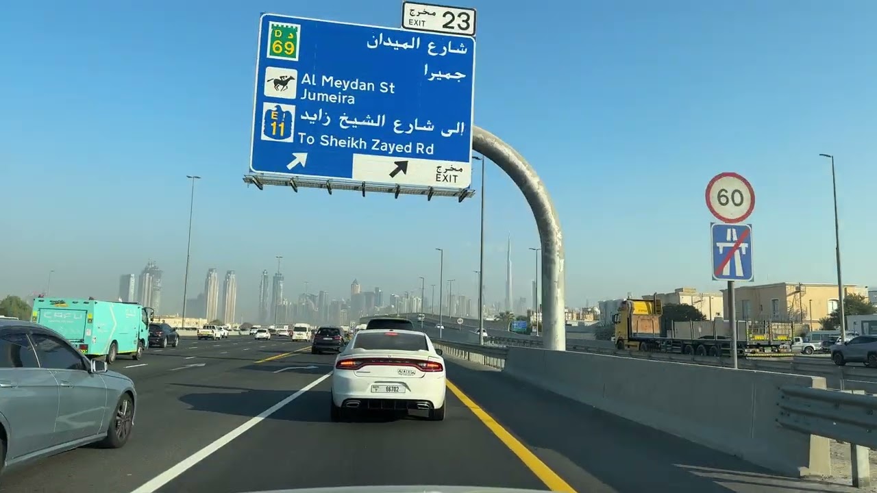 Ultimate Dubai Road Trip | The Greens ➝ Business Bay | 4K UHD