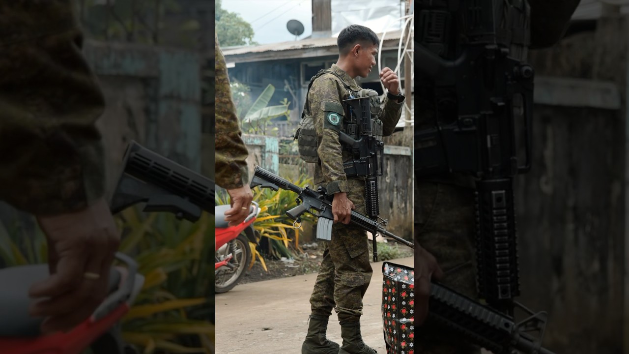 Военные используют образование, чтобы принести мир на остров Холо на Филиппинах.