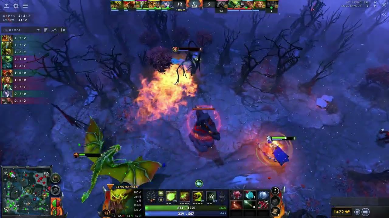 110 kills 36 min Dota 2 Gameplay #dota2