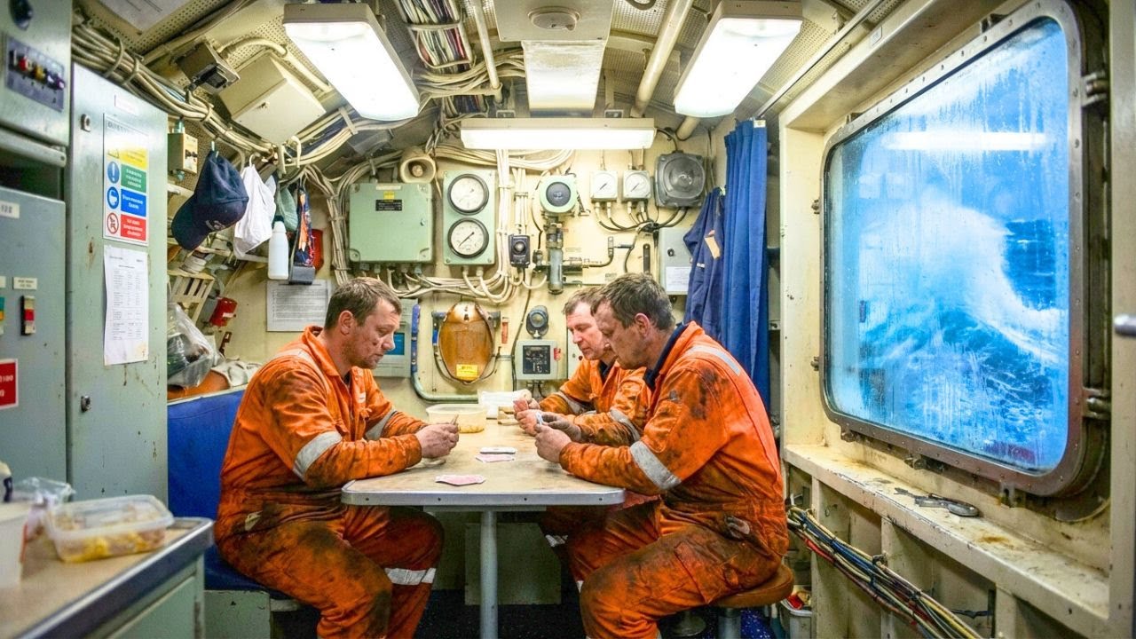 The Strange Daily Routine of Oil Rig Crews You Never Knew About