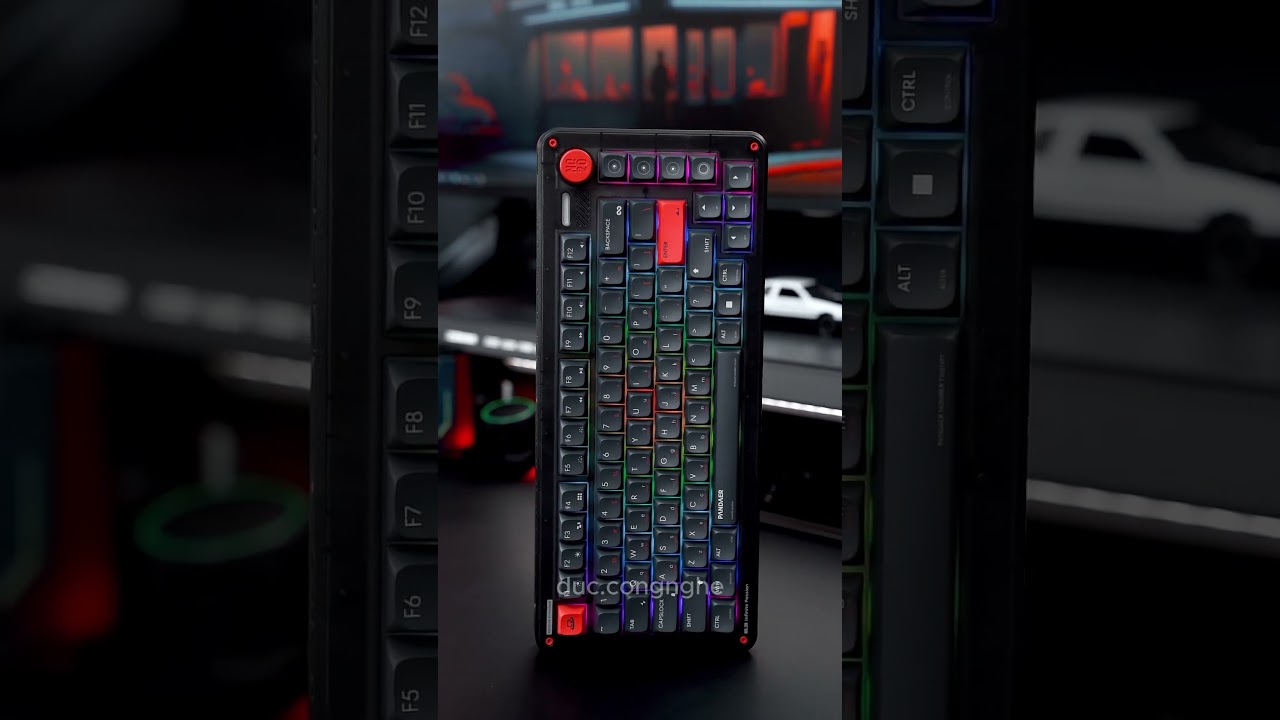 MEIZU PANDAER &times; IQUNIX ZX75 #banphimco #keyboard #mechanicalkeyboard #shorts #unboxing #soundtest
