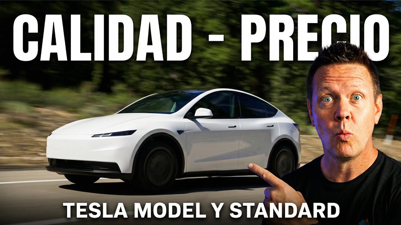 TESLA Model Y STANDARD a PRUEBA - Viaje, Consumos y Reseña del TESLA BARATO