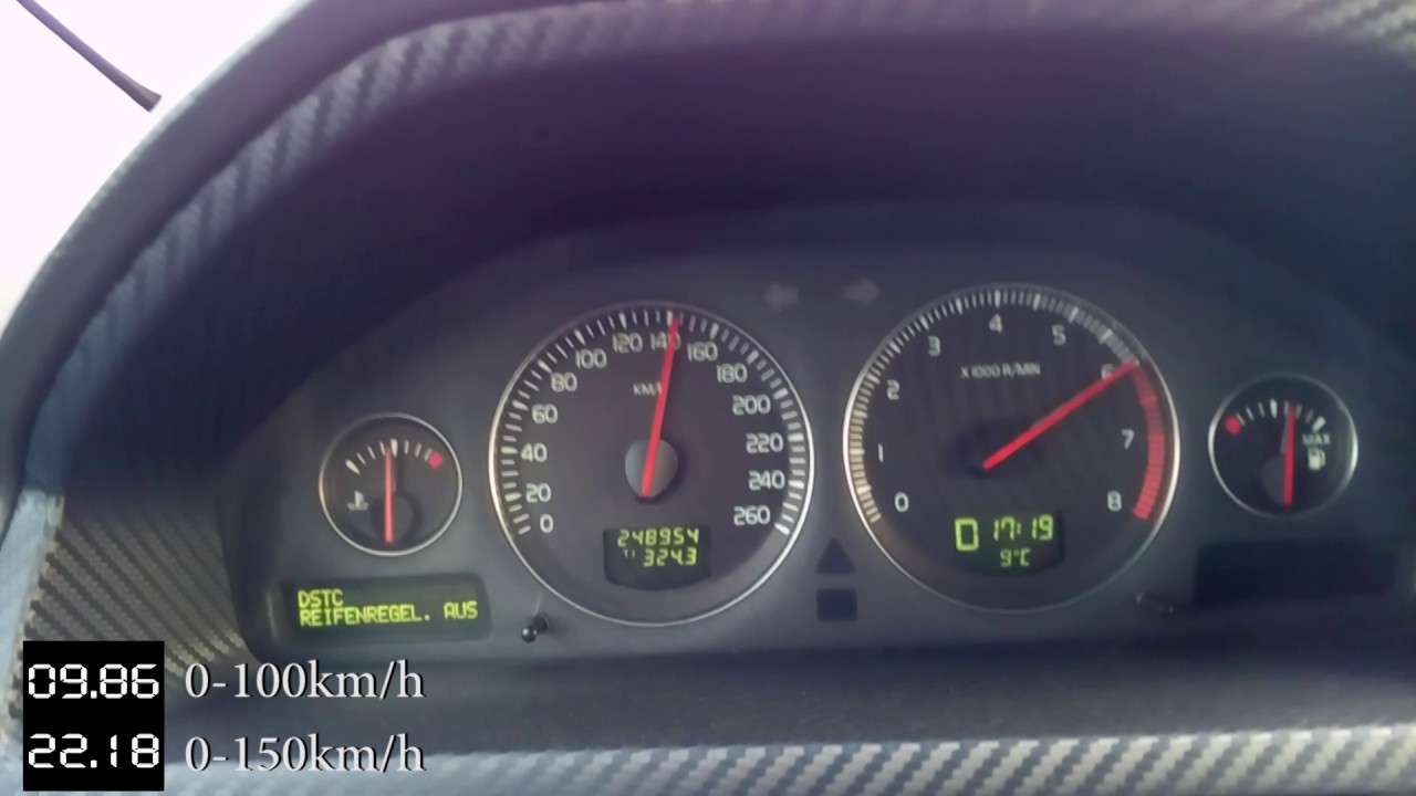 Volvo XC90 2.5T Chip tuning by PowerLab acceleration 0-100