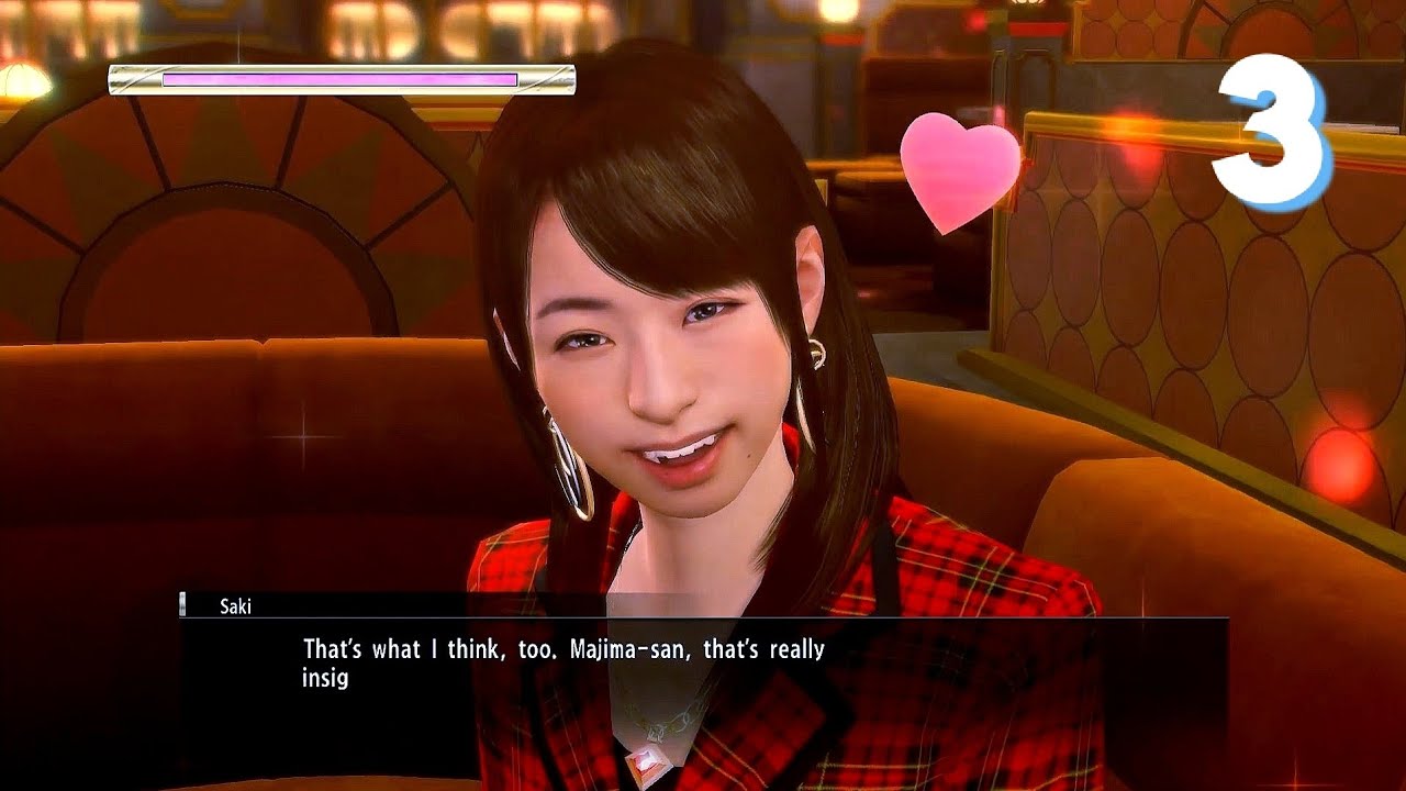 Saki - Lesson 3 All Possibilities | Special Training | Yakuza 0 | From worst to best choice