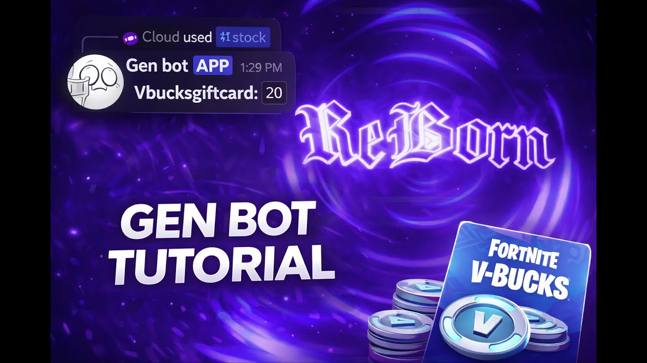 How to Use Gen Bot (Full ReBorn Tutorial)