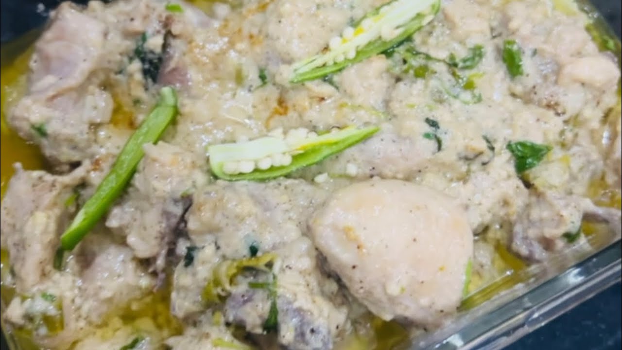White Chicken Karahi restaurant Style #whitekarahirecipe #chickenrecipe ken