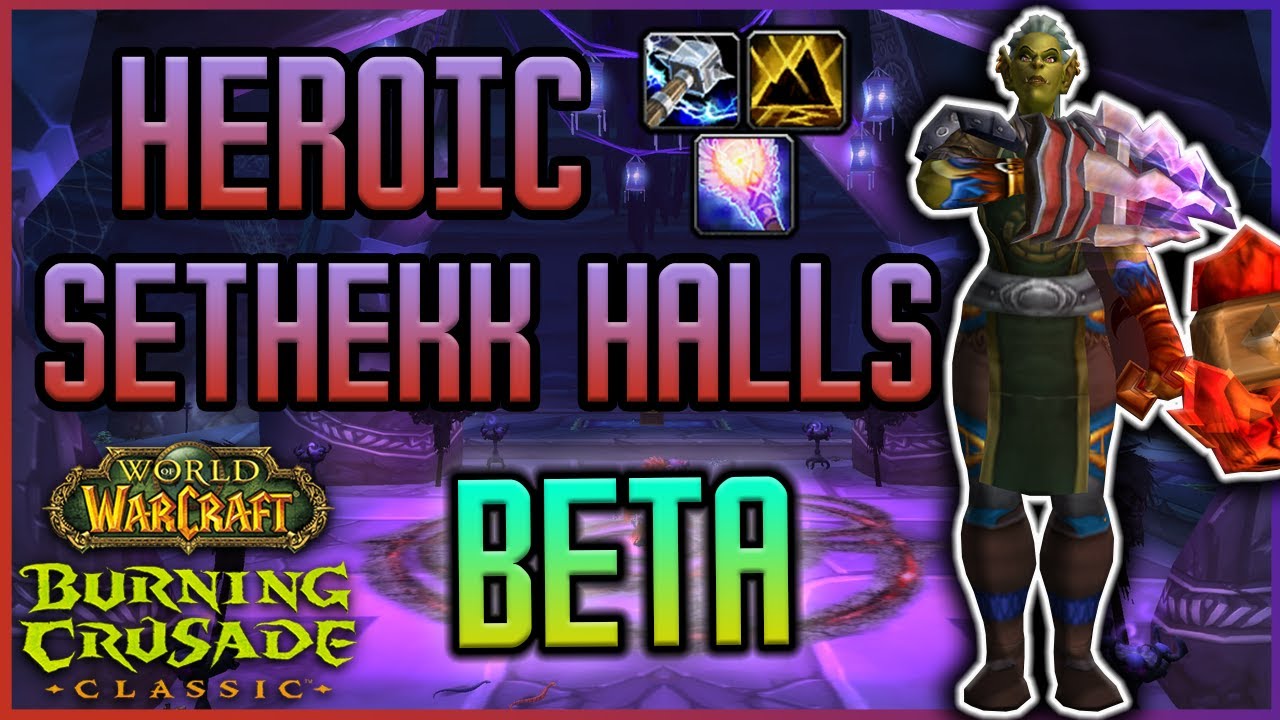 TBC Classic Enhancement Shaman Perspective - Sethekk Halls Heroic