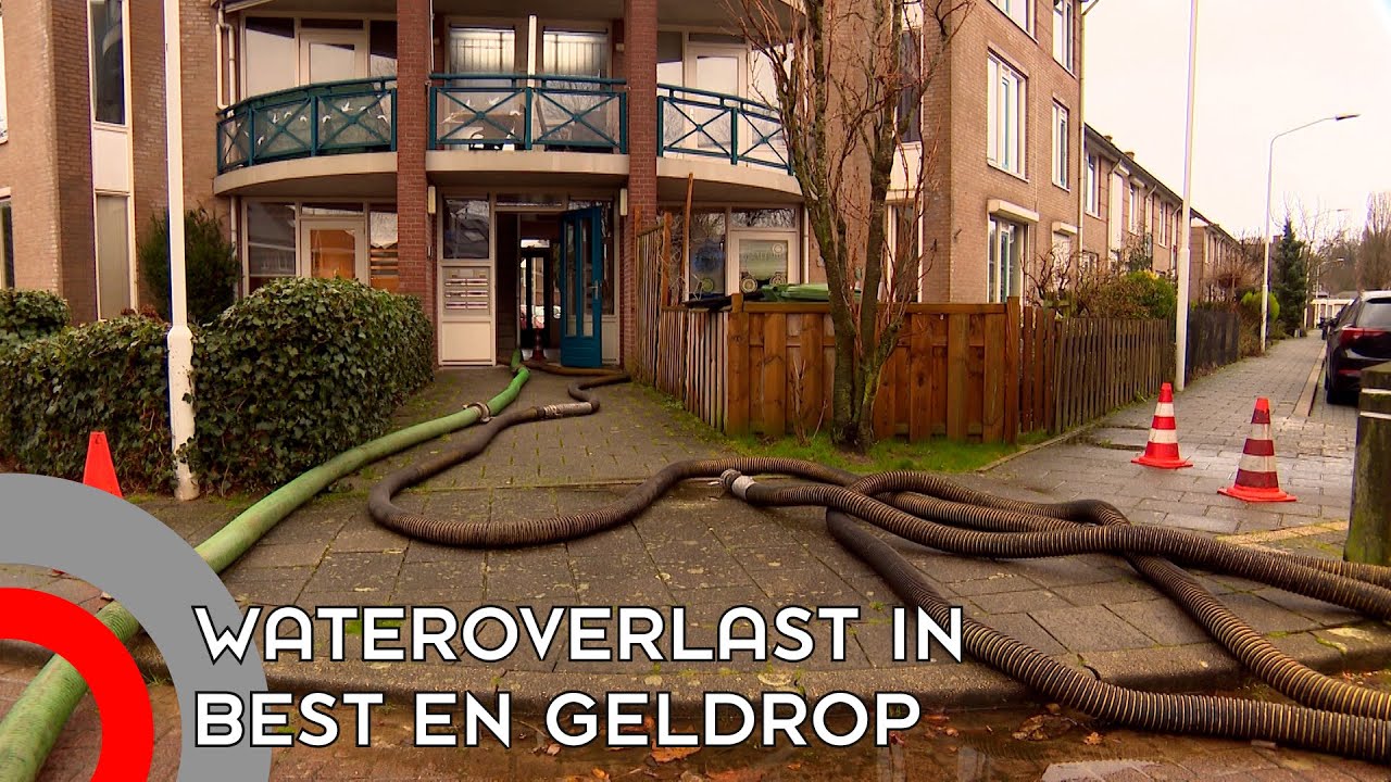 Wateroverlast in Best en Geldrop