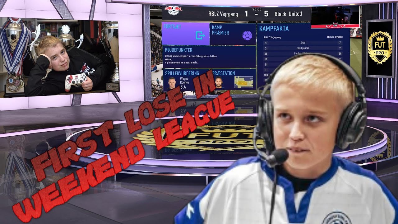 ⚽️ anders vejrgang first loss ⚽️ in weekend league ⚽️ full gameplay ⚽️