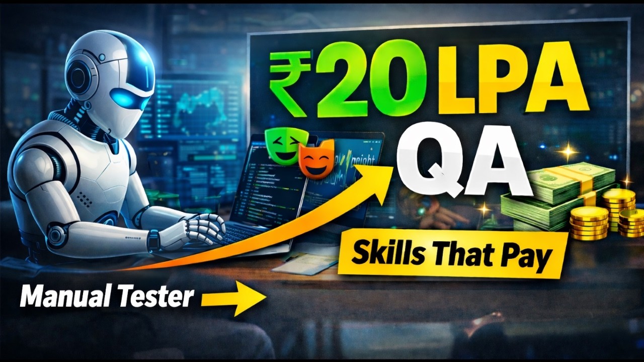 How QA Engineers Earn ₹20+ LPA in India | Skills Every Tester Must Learn (2026)