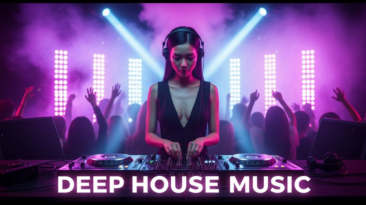 Deep House Party Motion ⚡ Deep Bass House Beats for Club Nights and EDM Groove Mood