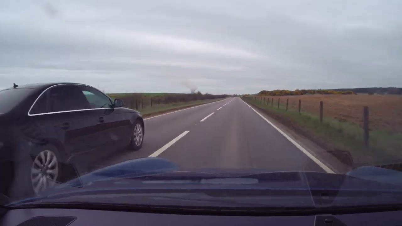 Driving in Scotland - A96 - Inverness to Nairn