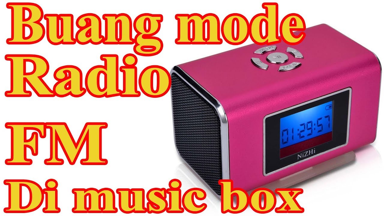 buang mode FM di mp3 Player