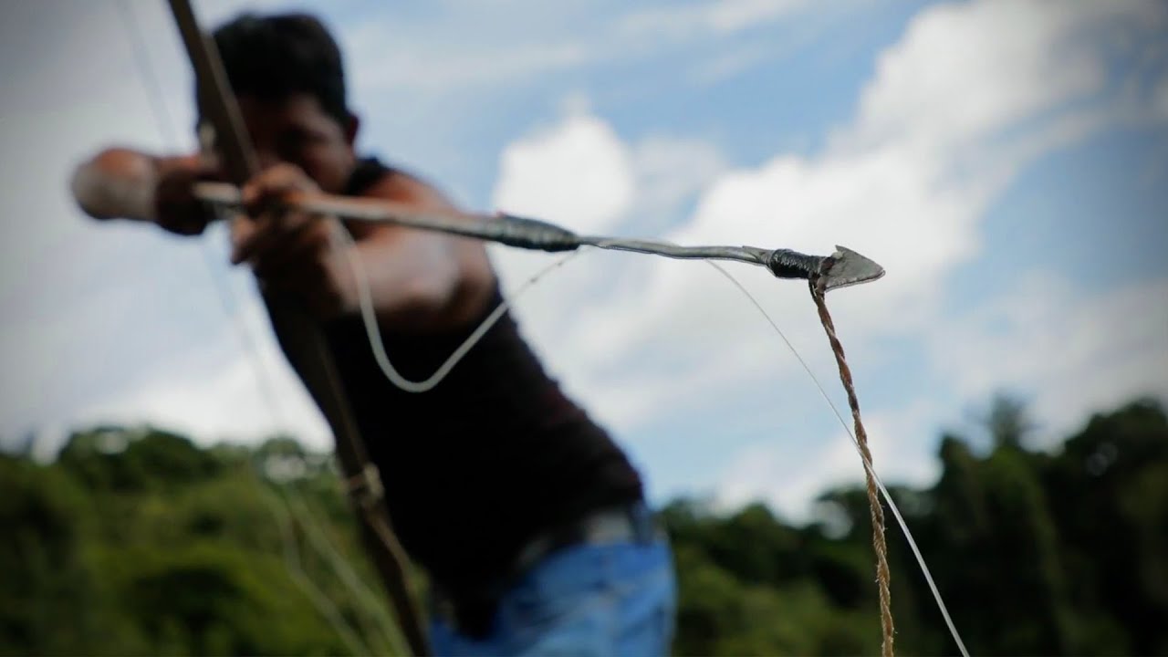 PÊCHE À L'ARC en AMAZONIE - Cyril Chauquet