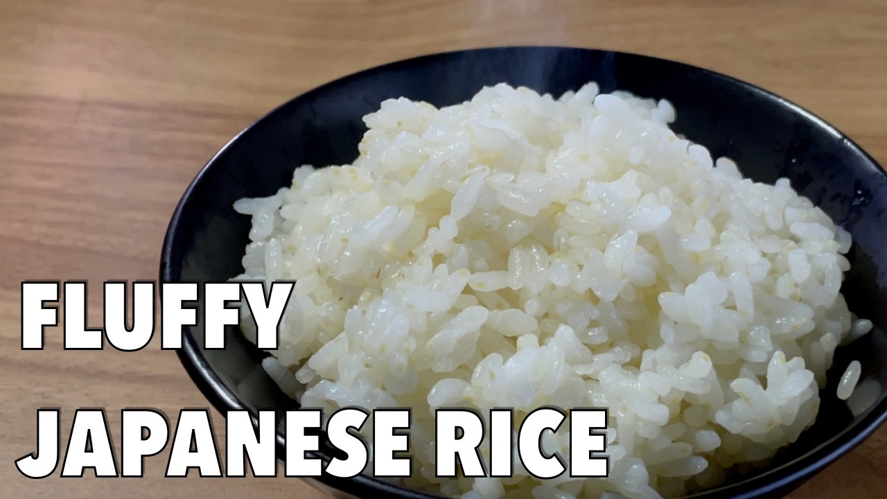 How to Cook Japanese Rice | Fluffy Rice in a Rice Cooker (No Talking)
