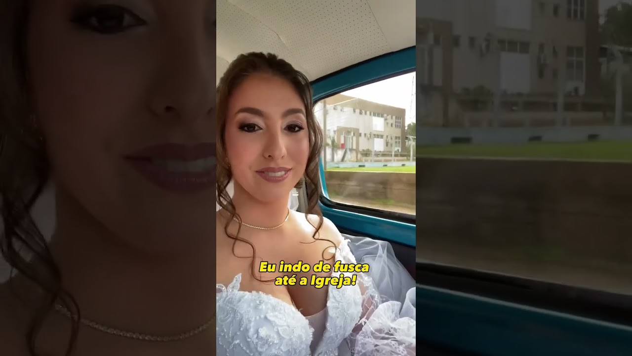 Realizei meu sonho 🙏🏻 #noiva #fusca #fuscabrasil #casei #vw #aircooled #viral #fyp #casamento