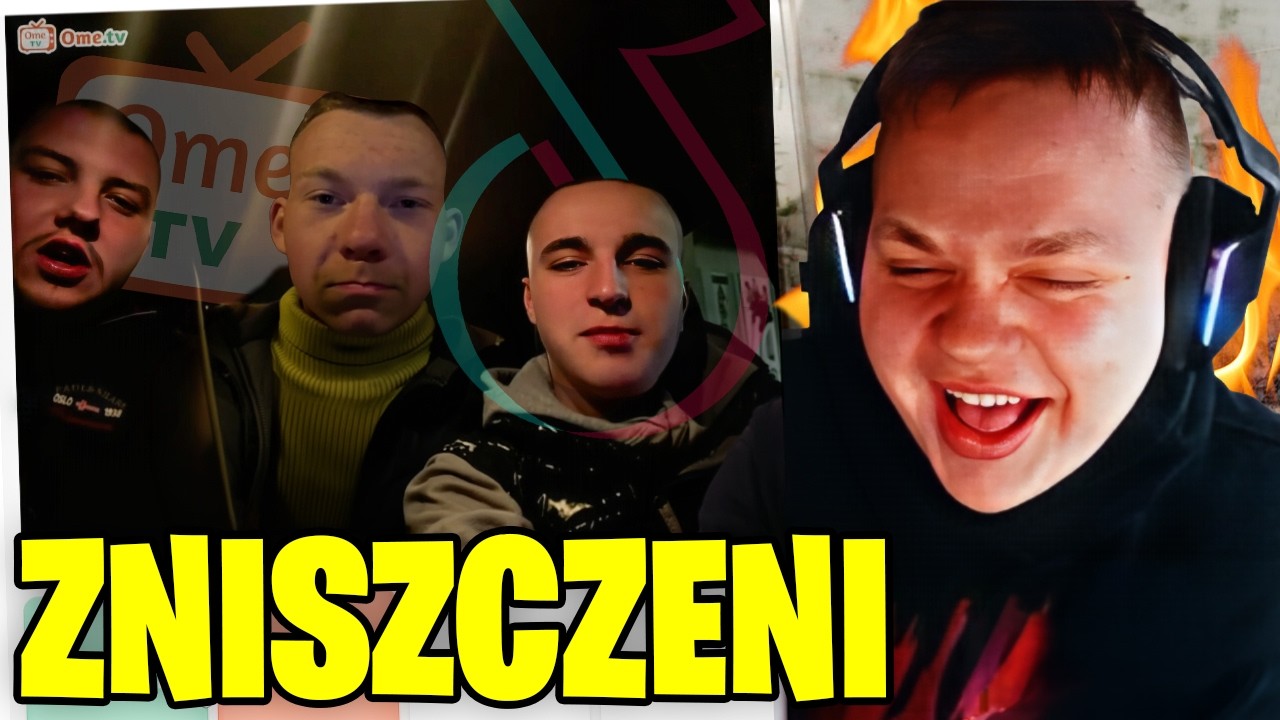 WIELKI ROAST OMEGLE - ZŁOMOWANIE OPONENTÓW 🔥 *VIRALOWE KLIPY Z TIKTOK*