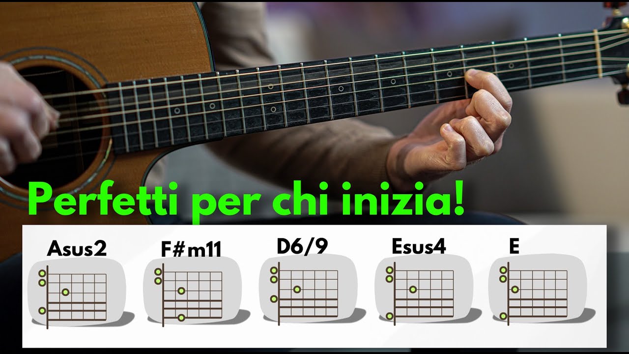 4 Accordi di Chitarra Bellissimi e Perfetti Per Chi Inizia!