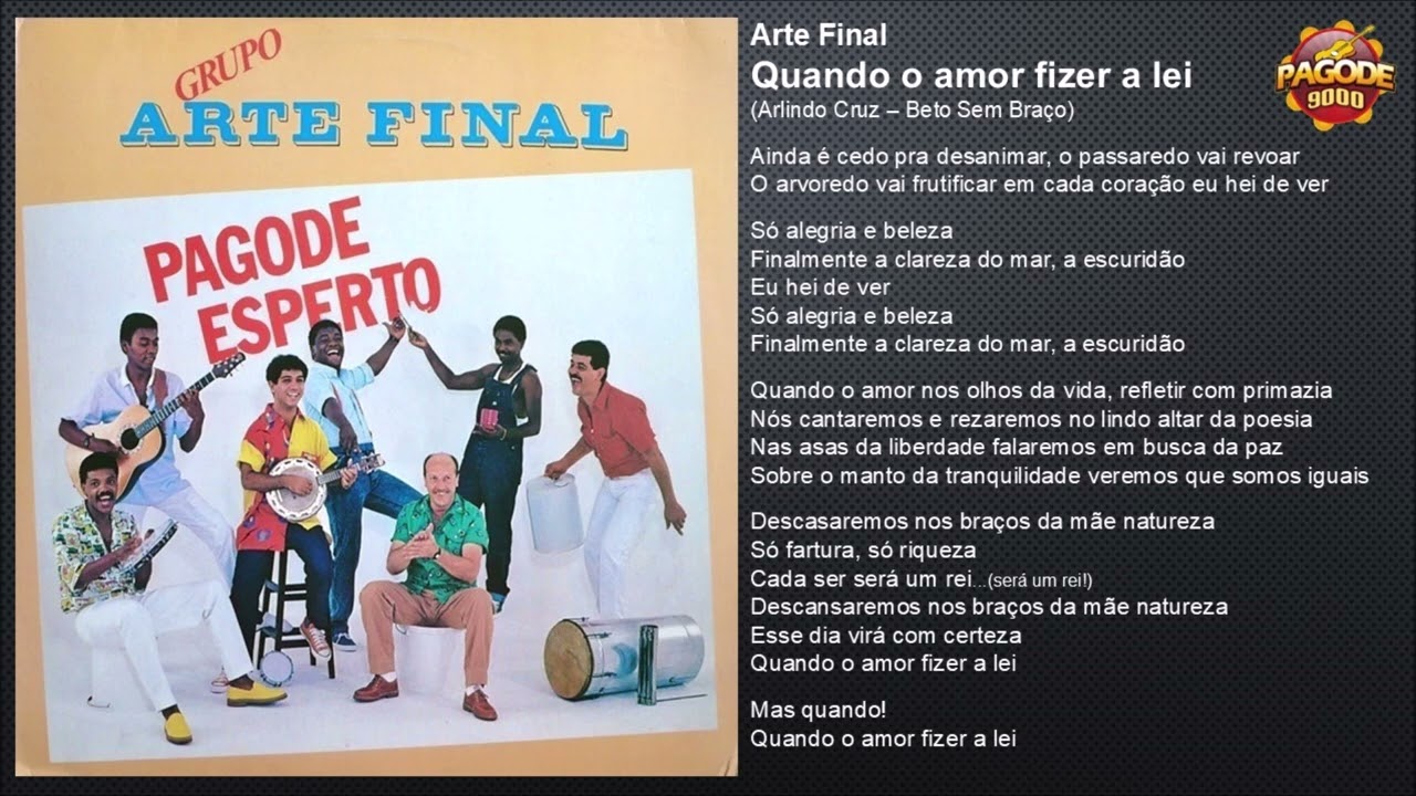 Arte Final - Quando o amor fizer a lei (1987)