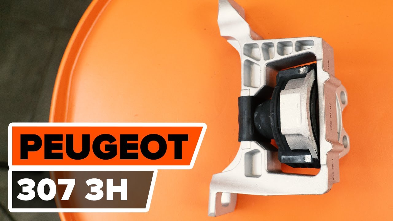 Jak wymienić poduszka silnika w PEUGEOT 307 (3H) [PORADNIK AUTODOC]