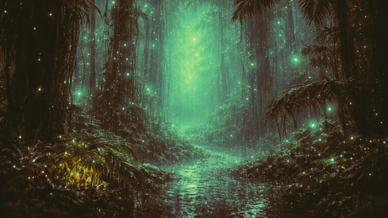 Japanese Ambient BGM for Deep Immersion & Focus | 雨に溶ける 幻想の森で没入する時間