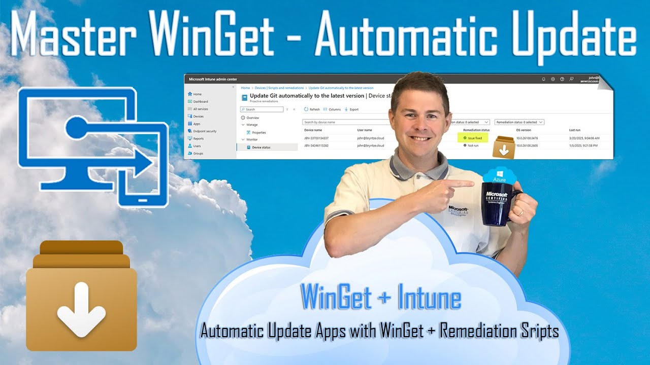 Master WinGet - Update All Apps Automatically with Intune Remediation Scripts (9/9)