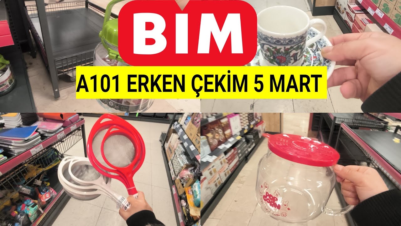🔔A101 5 MART PERŞEMBE 2026📢A101 ERKEN ÇEKİM💥A101 BU HAFTA YEPYENİ AKTÜEL ÜRÜNLER A101 YENİ KATALOĞU 