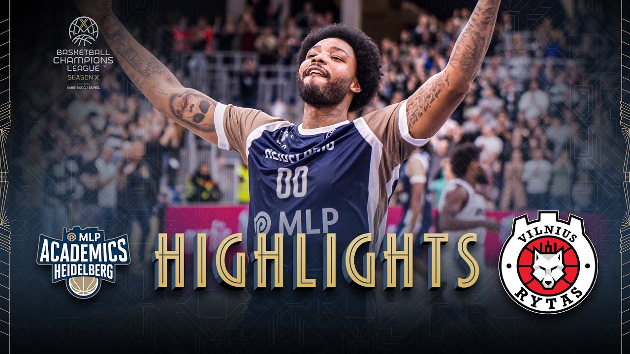 MLP Academics Heidelberg v Rytas Vilnius | Highlights | #BasketballCL 2025-26