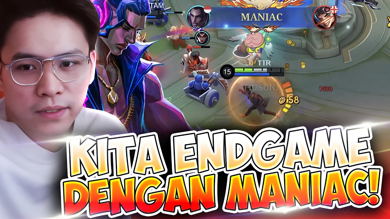 KITA SELESAIKAN GAME INI DENGAN MANIAC SEBAGAI PENUTUP YANG CIAMIK !! - Mobile Legends