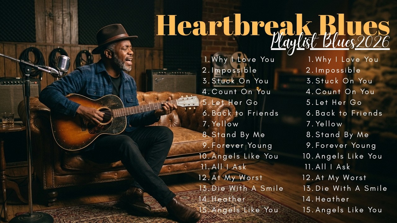 Relaxing Song Cover Blues - Impossible, Stand By Me, Impossible, Let her Go, Stuck On You 20/3