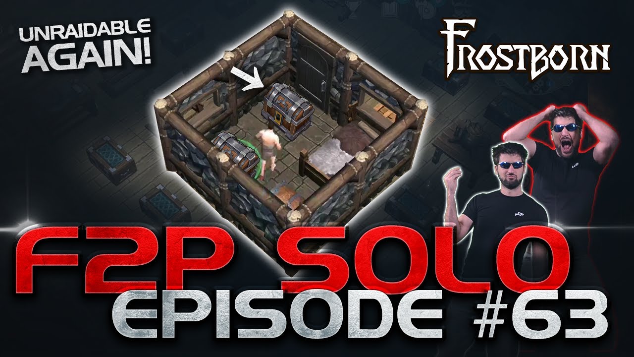 I am UNRAIDABLE Again! Distict Level 100! Frostborn F2P Solo Series. Ep. 63 - JCF
