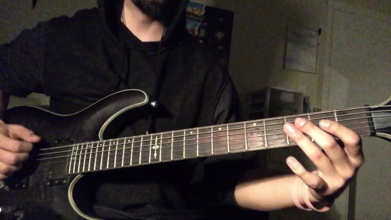 Woe, Is Me - On Veiled Men - [&] Delinquents | Guitar Playthrough With Leads
