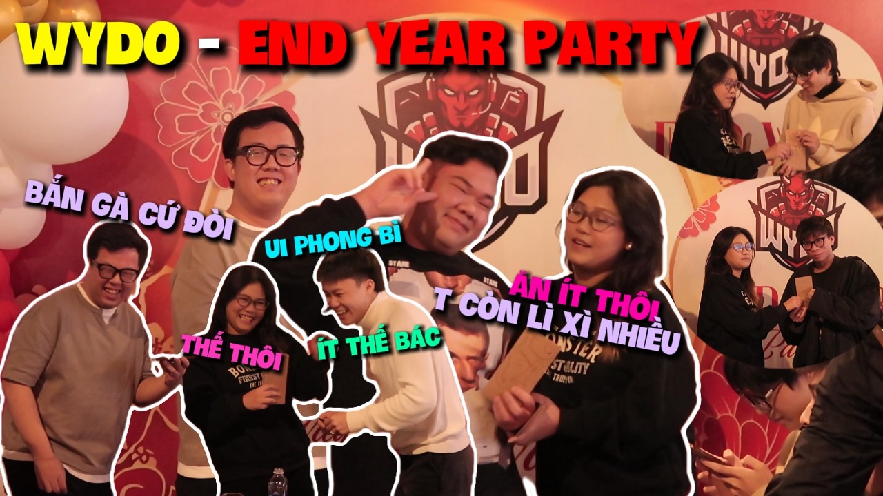 WYDO – End Year Party Vlog | We Tried. We Move.