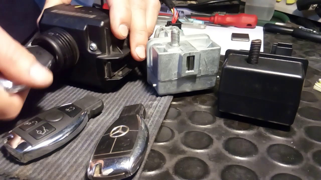 Reparación y prueba de EZS y ELV Mercedes Benz w204 w207