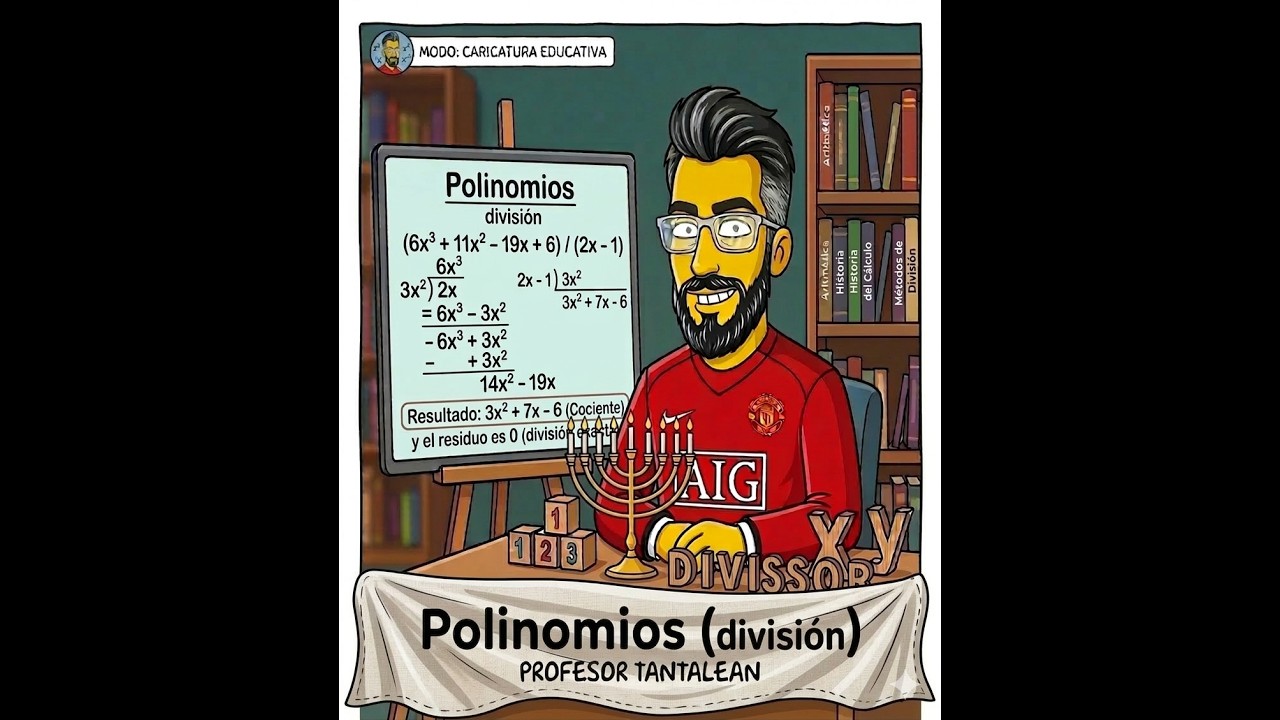 8.- División entre polinomios
