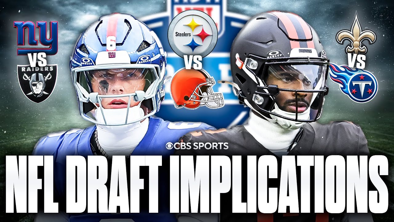 HUGE 2026 NFL Draft Implications: Potential draft targets for 5 teams | Giants, Raiders & MORE
