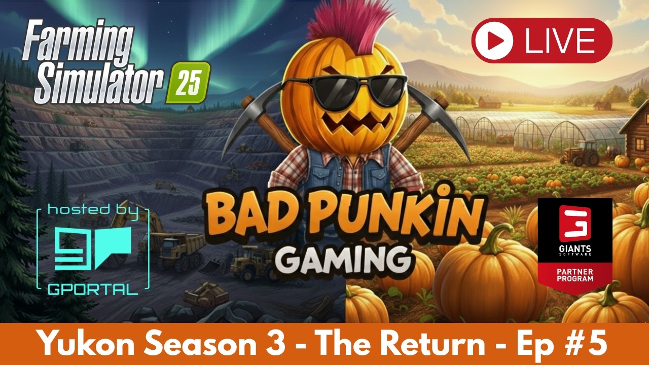 🔴 Live #farmingsimulator25 🔴 Season 3: Yukon Gold | Ep #5