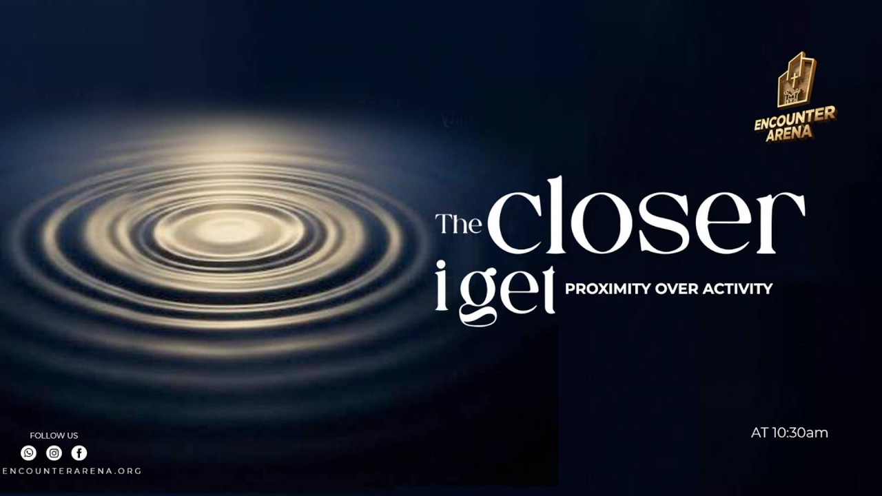 THE CLOSER I GET   - Pastor ALLEN CAIQUO