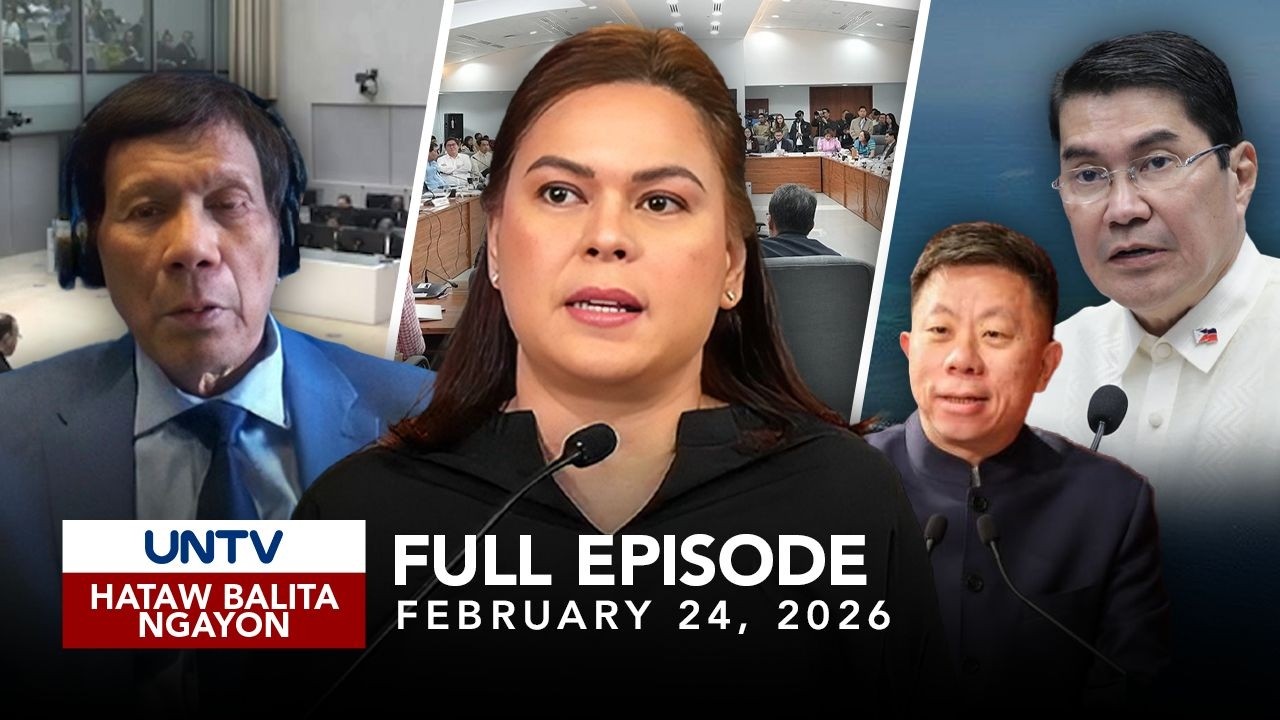 UNTV: Hataw Balita Ngayon | February 24, 2026