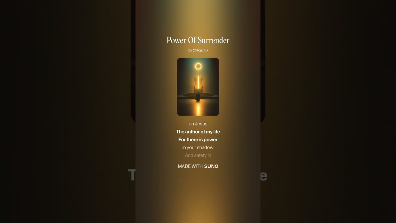 Power Of Surrender#christianmusic