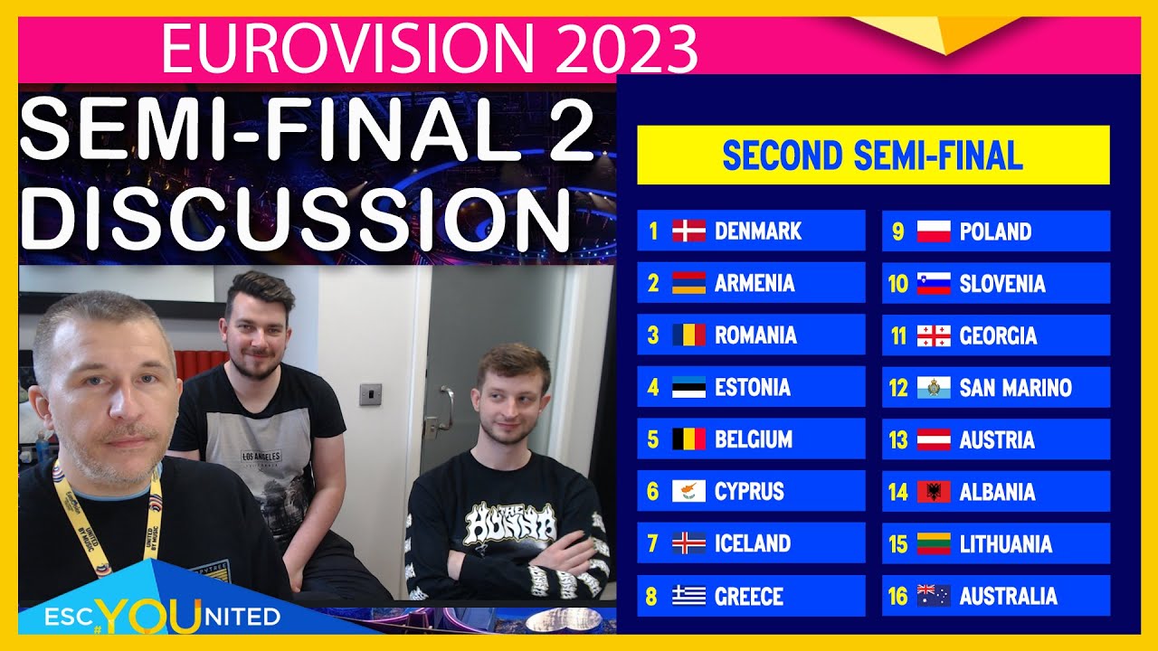 Our thoughts on Semi-Final 2 Dress Rehearsals and who impressed us the most - Eurovision 2023