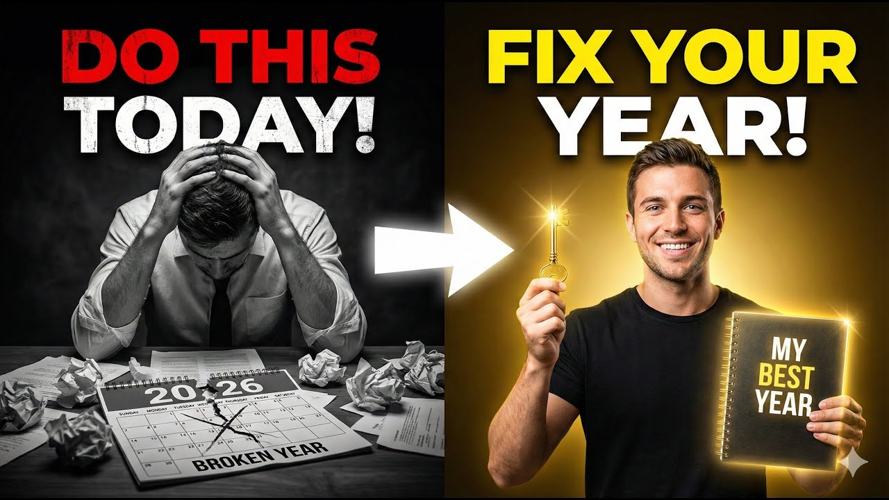 Do This One Thing Today to Fix Your Year!