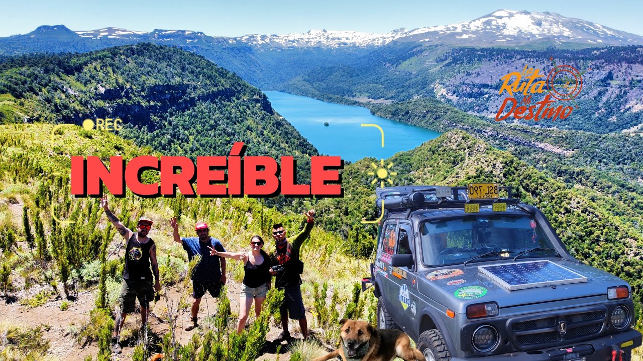 La Laguna Más Espectacular del Biobío #chile 🚗🌄 | ¡Una Aventura de Ripio y Trekking Inolvidable!